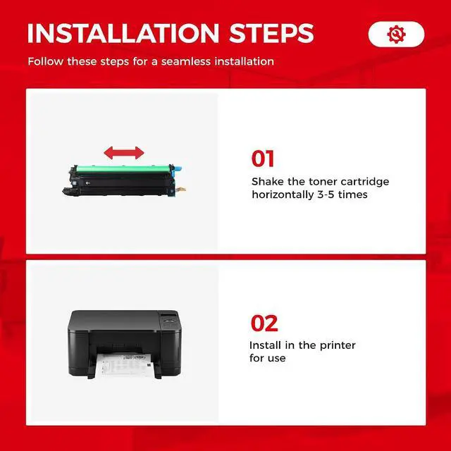 Alt view image 4 of 7 - 108R01121 C400 C405 Drum Unit Set Compatible Replacement for Xerox Versalink C400 C400D C400DN C405 C405N C405DN Phaser 6600 Workcenter 6605 6655 6655i Imaging Unit Printer Black Cyan Yellow Magenta