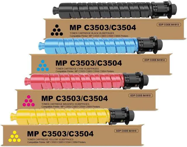 Main image of MP C3503 Toner Cartridge Replacement for Ricoh C3003 C3504 C3004 Printer