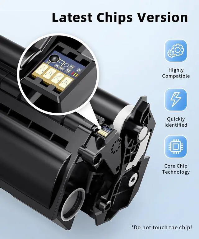 Alt view image 5 of 7 - 138X Toner Cartridge Replacement for HP W1380X 3001dw 3101fdw, 2 Black
