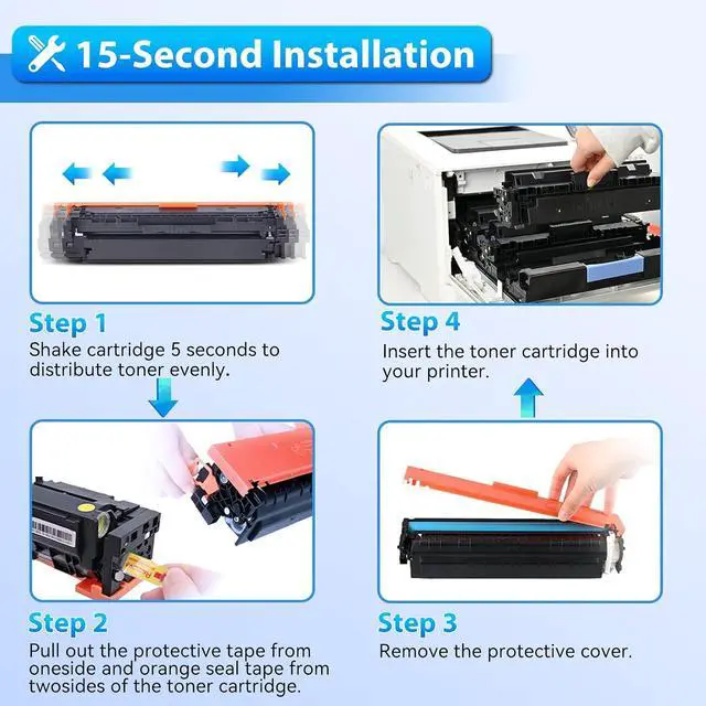 Alt view image 6 of 6 - 131A CF213A Toner Cartridge Compatible with hp pro 200 color M276nw M251nw