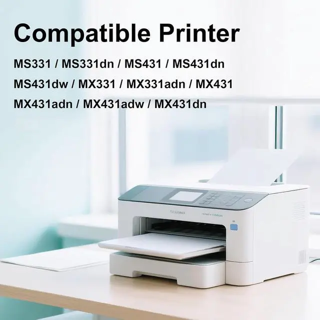 Alt view image 2 of 5 - 55B1H00 Toner Cartridge High Yeild Compatible for Lexmark 55B1H00 Toner