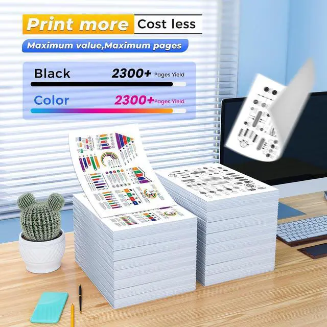 Alt view image 3 of 7 - 410A Toner Cartridges 4 Pack Replacement for HP 410A 410X CF410A CF411A CF412A CF413A High Yield Toner Work with Color Laser Jet Pro MFP M477fdw M477FNW M452dn M452 MFP M377 Pro M477 M452