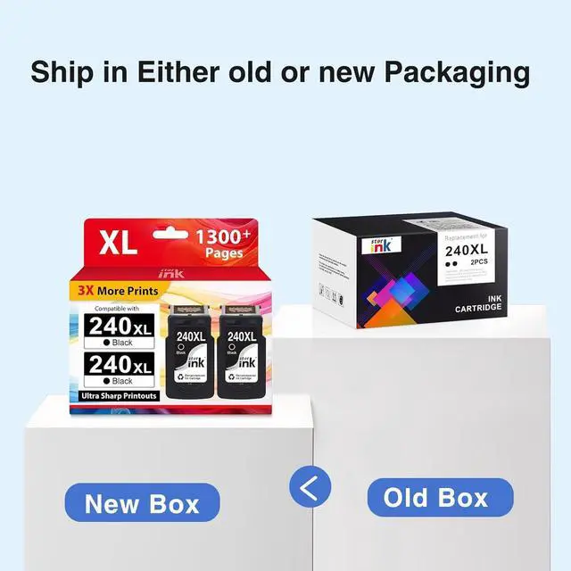 Alt view image 7 of 7 - Starink 240XL Ink Cartridge Replacement for Canon 240XL Black Ink Cartridge