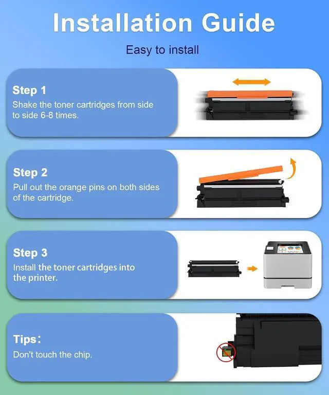Alt view image 6 of 7 - TN635XL Toner Cartridge Compatible with Brother MFC-L8930CDW MFC-L8730CDW