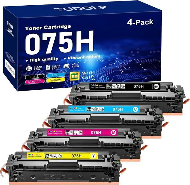 Main image of 075H Toner Cartridge Set MF665Cdw MF662Cdw Compatible with Canon 075H