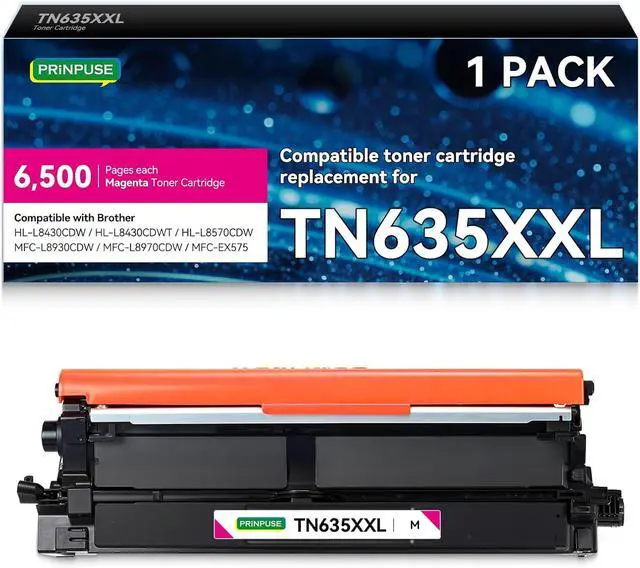Main image of TN635XXL Toner Cartridge Compatible for Brother TN635 TN635XL