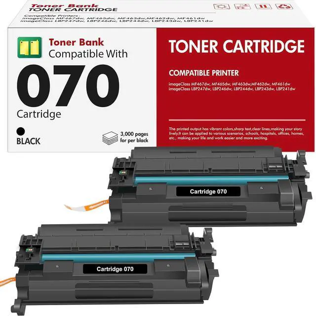 Main image of 070 Toner Cartridge Black for Canon 070 Toner Cartridge 070H CRG070 CRG-070