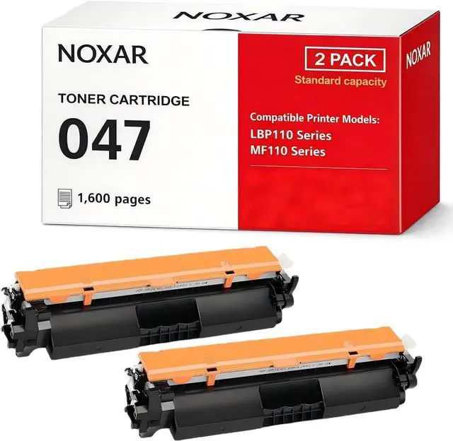 Main image of 2-Pack 047 Toner Cartridge Black Compatible for Canon CRG047 047