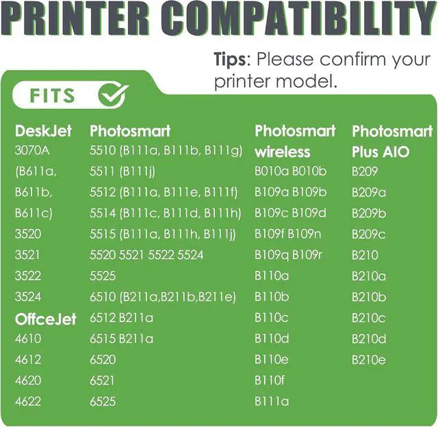 Alt view image 2 of 7 - SFINK 564XL Ink Cartridges Replacement for HP 564XL 564 XL Ink Compatible with DeskJet 3520 3522 Officejet 4620 Photosmart 5520 6510 6515 6520 7520 7525 D7560 Printer (Black Cyan Magenta Yellow, 4PK)