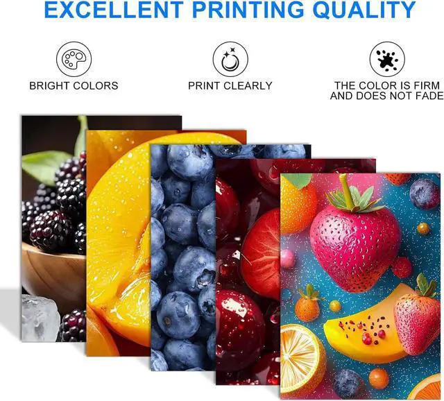 Alt view image 4 of 7 - 68XL Ink Cartridge Black & Color High Yield Replacement for HP 68xl Ink cartridges for Envy 6152e,6155e,6552e,6555e,6558e Printer (1 Black and 1 Color)