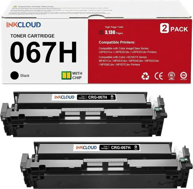 Main image of 067h Replacement for Canon 067h Black Toner Cartridge MF656Cdw MF653Cdw