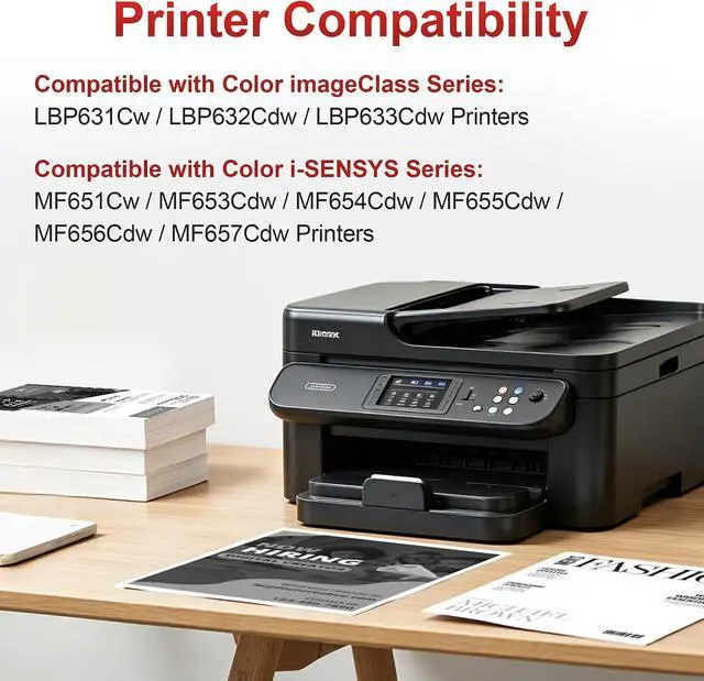 Alt view image 2 of 7 - 067h Replacement for Canon 067h Black Toner Cartridge MF656Cdw MF653Cdw