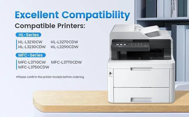 Alt view image 2 of 6 - Vihan TN227 Toner Cartridge High Yield 3 PackTN-227C/M/Y Color Toner Replacement for Brother TN 227 TN-227 Toner Cartridge with MFC-L3770CDW HL-L3290CDW HL-L3270CDW Printer