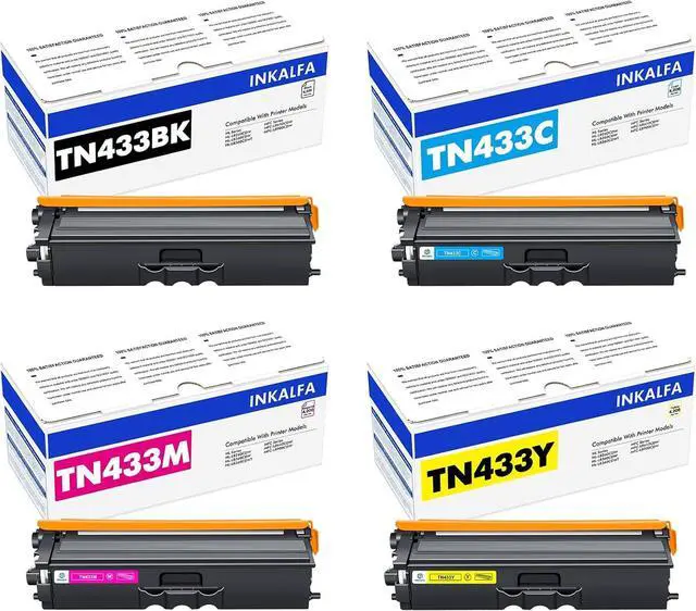 Main image of TN433 Toner Cartridge Set TN-433 TN 433 TN431 TN-431 TN 431 High Yield