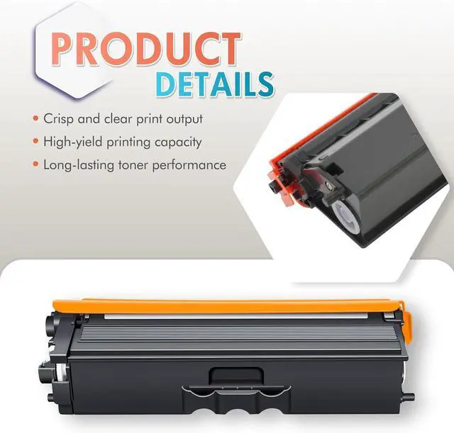 Alt view image 5 of 7 - TN433 Toner Cartridge Set TN-433 TN 433 TN431 TN-431 TN 431 High Yield