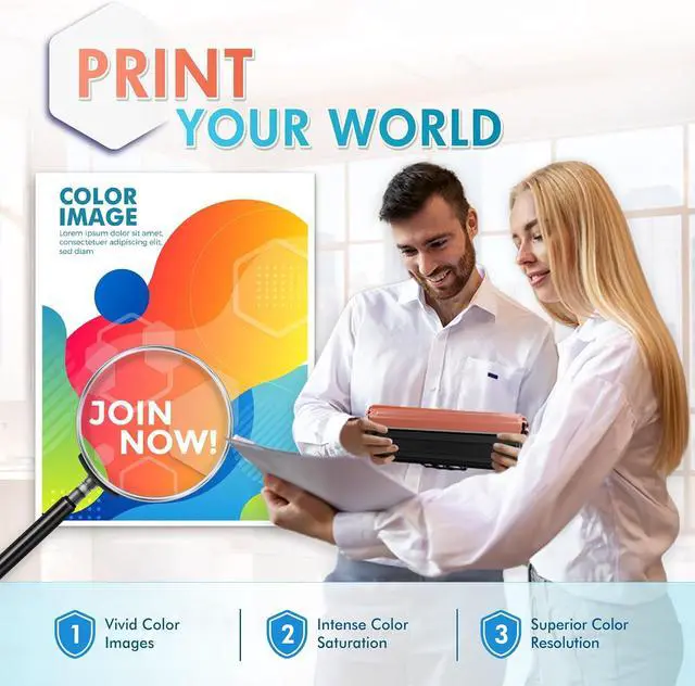 Alt view image 6 of 7 - TN433 Toner Cartridge Set TN-433 TN 433 TN431 TN-431 TN 431 High Yield