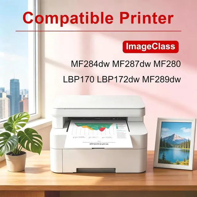 Alt view image 2 of 5 - 072 Black Toner Cartridge Compatible for Canon CRG072 CRG-072H