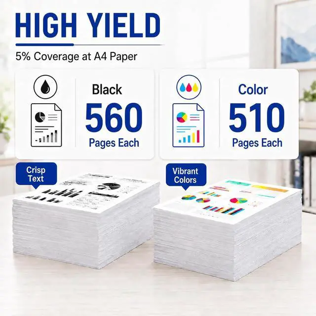 Alt view image 3 of 7 - LC401XL LC401 MFC-J1010DW Ink Cartridges for Brother Printer