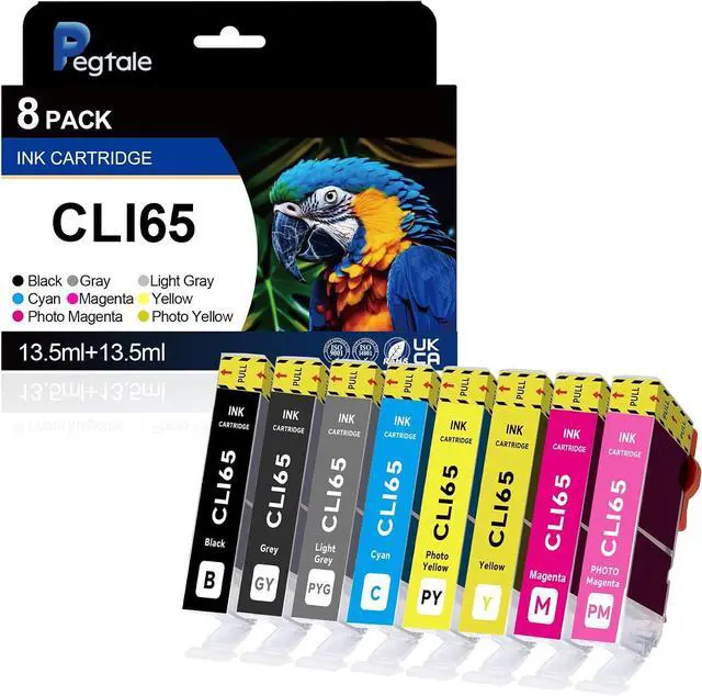 Main image of CLI-65 Ink Cartridges High Yield Compatible for PIXMA PRO-200 Printers