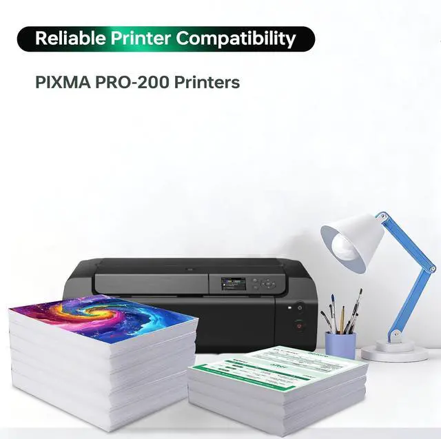 Alt view image 2 of 7 - CLI-65 Ink Cartridges High Yield Compatible for PIXMA PRO-200 Printers