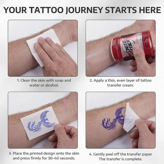 Alt view image 7 of 7 - OFFNOVA Wireless Tattoo Stencil Printer Portable Thermal Printer for Tattoo Transfer, 3D Preview, Photorealistic Linework, Compatible with iOS/Android/PC, Includes 10 Transfer Papers