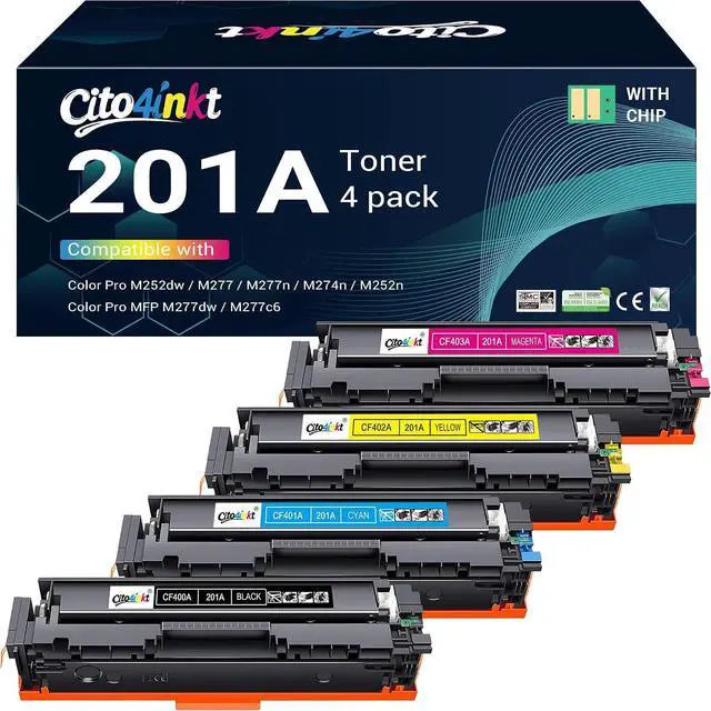Main image of 201A Toner Cartridge Replacement for HP 201A 201X CF400A m277dw toner