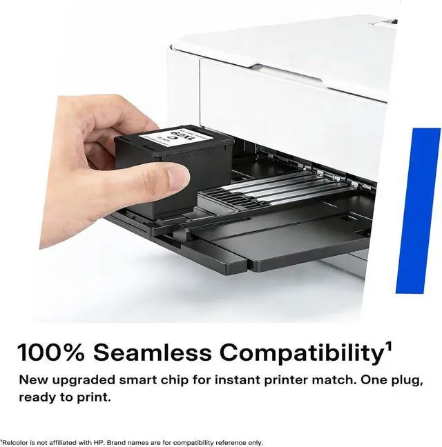Alt view image 7 of 7 - 62XL Ink Cartridges Replacement for HP 62 XL Black Color Combo Pack for HP62 HP62XL with Printer Envy 7640 7645 5540 5545 5660 5665 OfficeJet 200 250 5740 5745 5542 5665 5661 5544 5560 5640 5663 5742