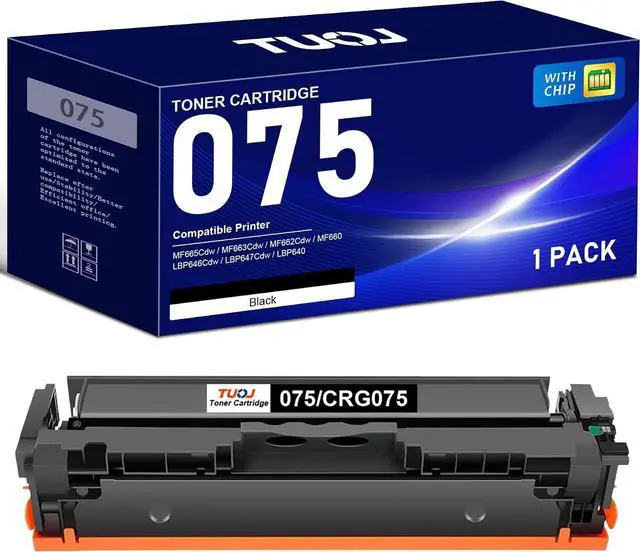 Main image of 075 Black High Capacity Toner Cartridge Compatible with Canon MF660
