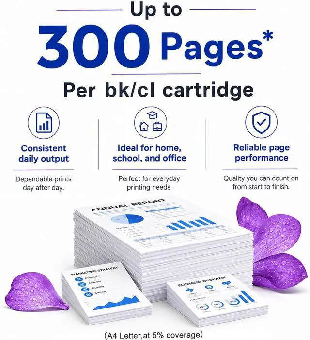 Alt view image 4 of 7 - LC3011XL LC3011 Ink Cartridges BK/C/M/Y High Yield Replacement for Brother Ink Cartridges LC3011 LC3013 XL Work with MFC-J497DW MFC-J491DW MFC-J895DW MFC-J690DW Printer (4-Pack)