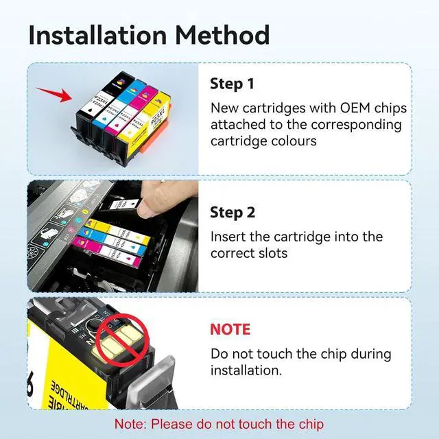 Alt view image 7 of 7 - TOKYOINK 923 923e 923XL Ink Cartridge Combo Pack Replacement for HP 923 Ink