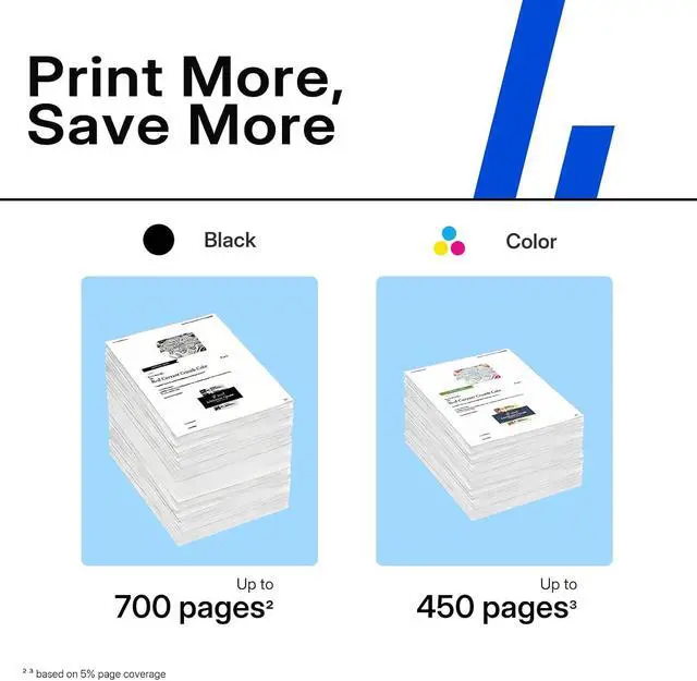 Alt view image 3 of 7 - 67XL Black Ink Cartridges High-Yield Replacement for HP Ink 67 HP67 XL HP67XL for DeskJet 2827e 2855e 4155e 2755e 2700e 4255e 2852e 2700 2800 4100 2752 Envy 6000 6055 6055e 6400 6455e Printer (2-Pack)
