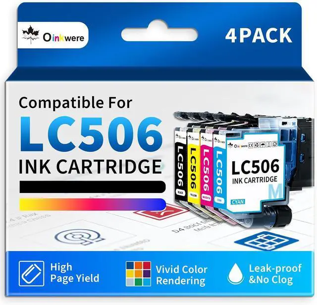 Main image of LC506 LC506XL Compatible for Brother LC506 Ink Cartridges LC506 XL