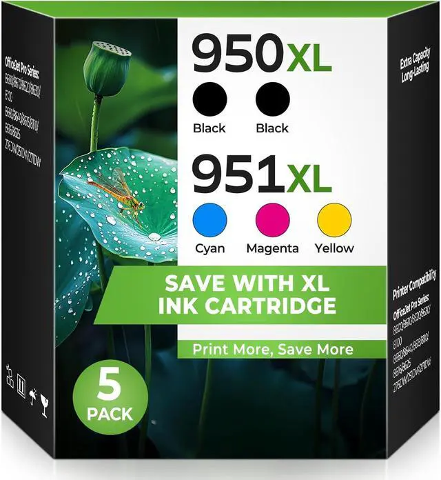 Main image of 950XL 951XL Ink Cartridges Combo Pack for OfficeJet Pro 8600 8620 8610