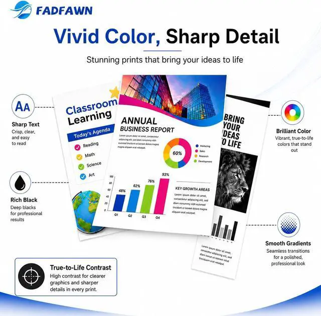 Alt view image 5 of 7 - LC20EXXL LC20E Ink Cartridges 5-Pack Super High Yield Replacement for Brother LC20E LC20E-XXL Ink Cartridges Work for MFC-J5920DW MFC-J775DW MFC-J775DW XL MFC-J985DW MFC-J985DW XL Printer (2BK/C/M/Y)