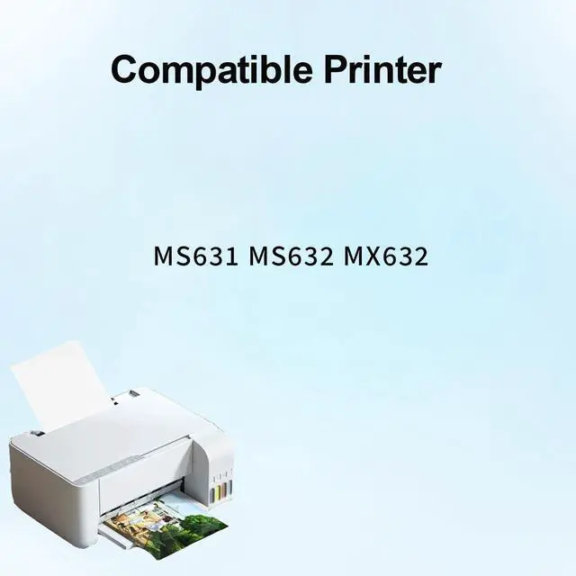 Alt view image 2 of 6 - 66S1X00 Extra High Yield Toner Cartridge Use for MS631 MS632 MX632 Printers (1 Pack)