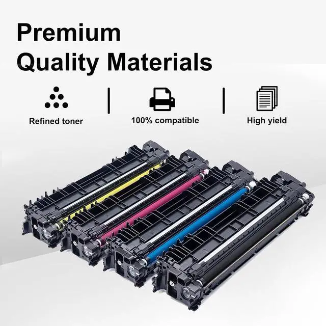 Alt view image 4 of 7 - 659A Toner Cartridges Compatible for W2010A W2011A W2012A W2013A Toner