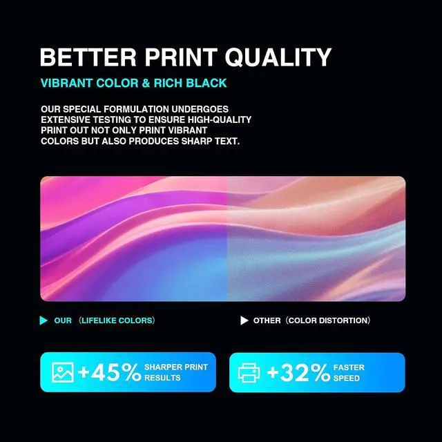 Alt view image 4 of 7 - TN-433 TN433 Toner Cartridge Set Replacement for Brother TN 433 Toner, Compatible with MFC-L8900CDW HL-L8360CDW HL-L8260CDW MFC-L8610CDW MFC-L8895CDW Printers (4PK,TN433BK TN433C TN433M TN433Y)