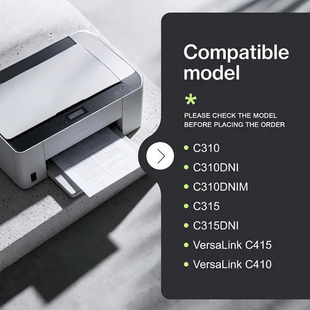 Alt view image 3 of 7 - LOMENTICS 008R13325 High Yield Waste Toner Box Replacement for Xerox C310 C315 Black Waste Toner Compatible with VersaLink C415 C410 and C310 C315 C310DNI C310DNIM C315DNI Printers 1 Pack