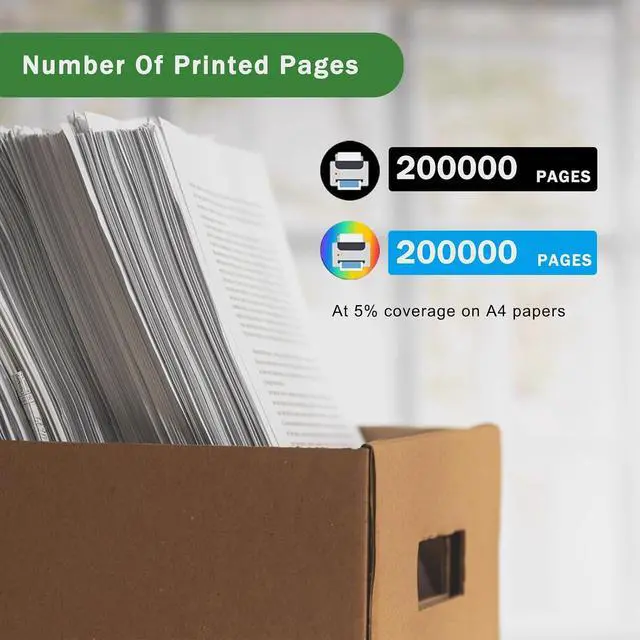 Alt view image 3 of 7 - Compatible for Lexmark 72K0FK0 Developer Unit CX825de CX825dte CX825dtfe CX860de CX860dte Printers, High Yield 200000 Pages Bright Clear Colors (1 Pack Black)