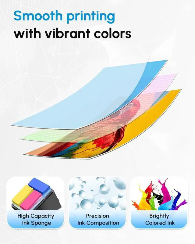 Alt view image 4 of 7 - 712XL Ink Cartridges Compatible Replacement for HP 712XL 712 Ink
