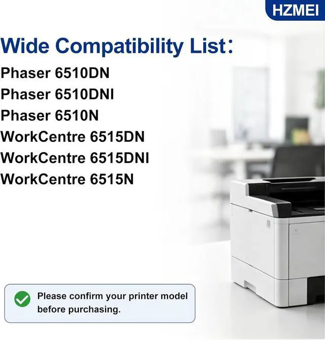 Alt view image 4 of 7 - Phaser 6510 6515 fuser Unit Replacement for Xerox 126K36430 Fuser Kit