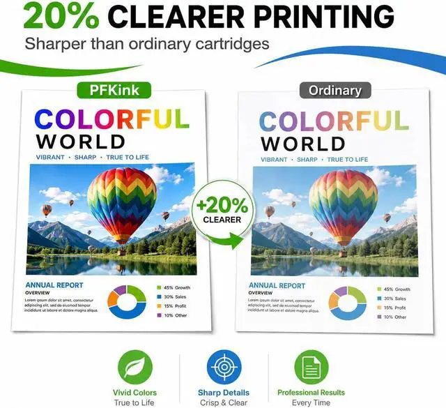 Alt view image 6 of 7 - 902XL Ink Cartridges for HP Printers, 4 Pack Replacement for HP 902 XL, Black Cyan Magenta Yellow, for OfficeJet Pro 6978 6968 6974 6975 6960 6951 6954 6956 6958