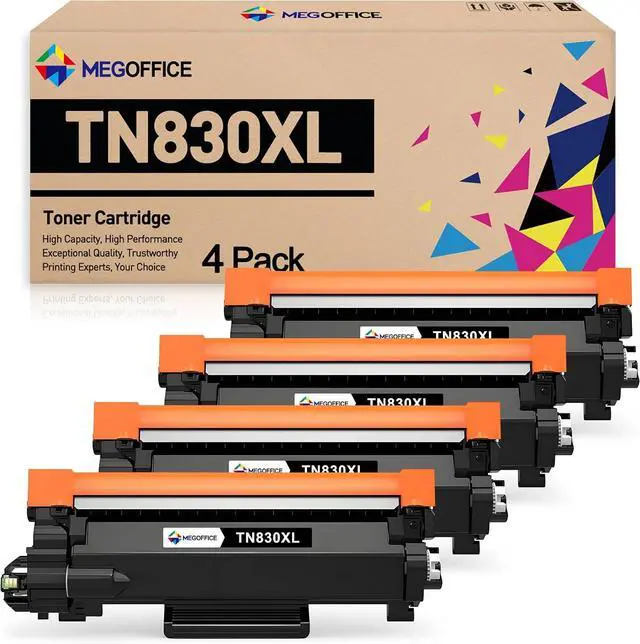 Main image of TN830XL TN830 XL Toner Cartridge 4 Pack for TN-830 TN-830XL