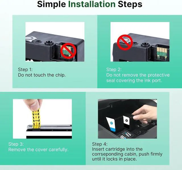 Alt view image 4 of 7 - Compatible 936 Ink Cartridges Combo Pack