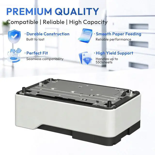 Alt view image 4 of 6 - 36S3110 550-Sheet Tray Paper Feeder Drawer 1-Pack