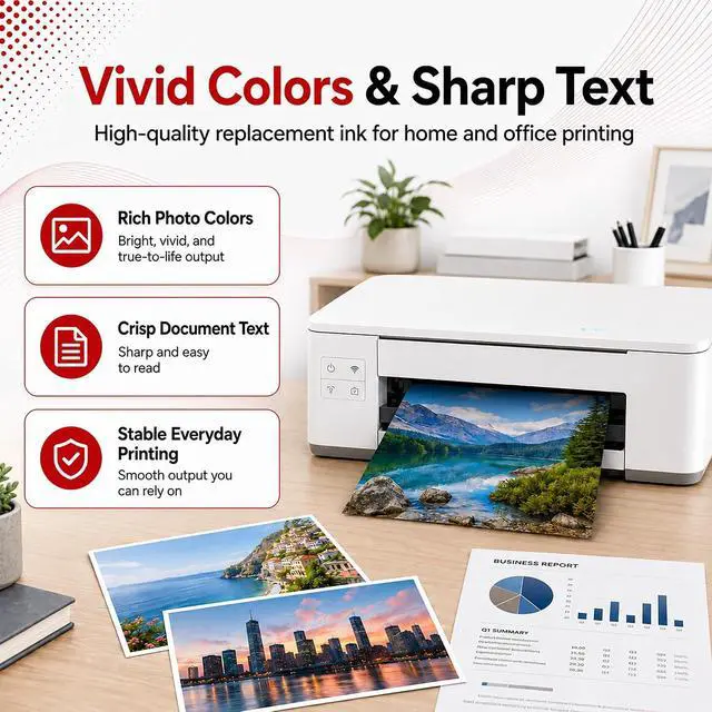 Alt view image 5 of 6 - PGI-280XL CLI-281XL Ink Cartridge Value 6-Pack Replacement for Canon 280 280XL 281 281XL Use with TR8520 TR7520 TS9120 TS8120 TS6120 TS9521C TS9520 TS8220 TS6220 Printers