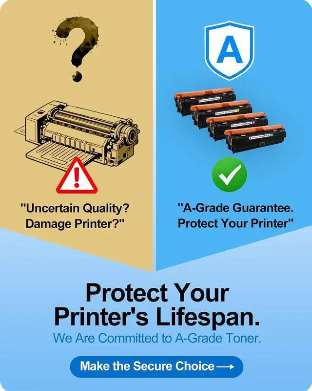 Alt view image 2 of 7 - MasaiMara 307A CE740A CE741A CE743A CE742A Compatible Toner Cartridges Replacement for HP CP5225 CP5225n CP5225dn Printer (Black Cyan Magenta Yellow, 4-Pack)