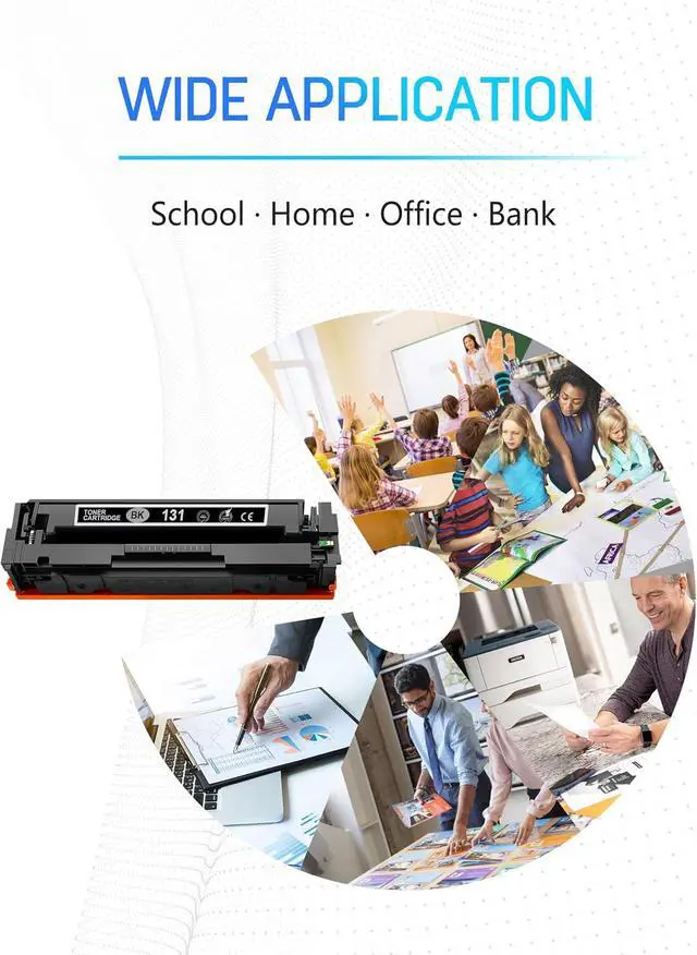 Alt view image 4 of 5 - 131 Toner Cartridge Replacement for Canon 131 mf8280cw Toner