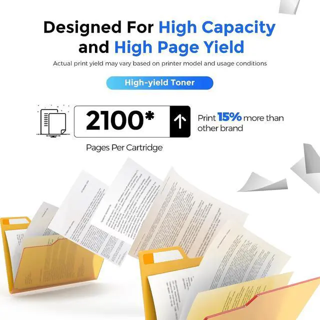Alt view image 3 of 7 - 78A CE278A Toner Cartridges Black (2-Pack) High-Yield Pages Compatible for hp 78A CE278A Work with HP LaserJ Pro P1560 P1566 P1606 P1606dn MFP M1536 M1536dnf M1537dnf M1538dnf M1539dnf Printers