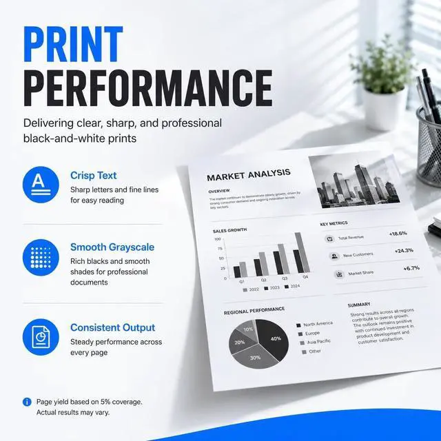 Alt view image 5 of 7 - 66S1000 Black Toner Cartridge for Lexmark 66S1000 MS531 MS631 MS632